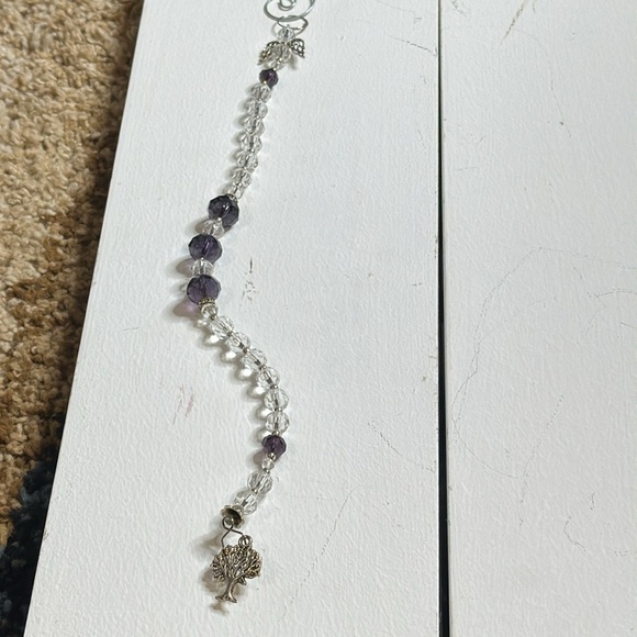 Angel's Rainbows Born From Loss Suncatchers Angel Wings & Tree of Life Purple - Picture 10 of 10